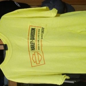 Harley pocket t shirt